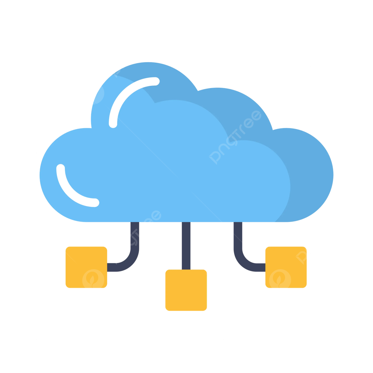 Distributed and Cloud Computing Icon